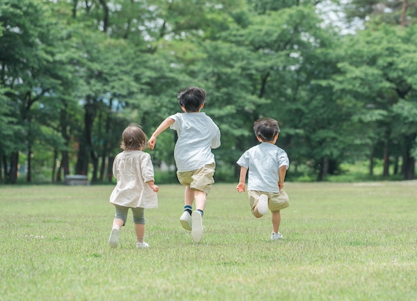 健康な子どもの様子